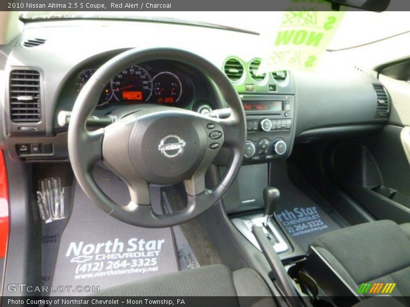 Red Alert / Charcoal 2010 Nissan Altima 2.5 S Coupe