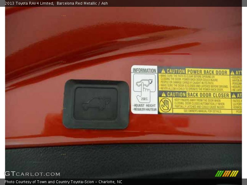 Barcelona Red Metallic / Ash 2013 Toyota RAV4 Limited