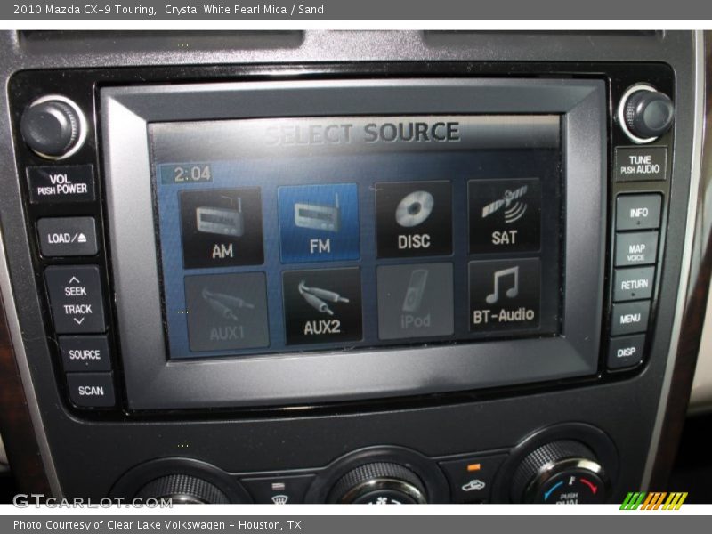 Crystal White Pearl Mica / Sand 2010 Mazda CX-9 Touring