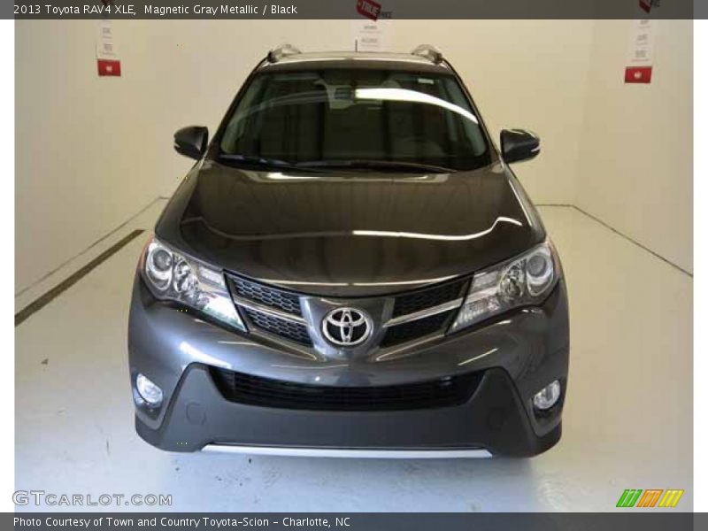 Magnetic Gray Metallic / Black 2013 Toyota RAV4 XLE
