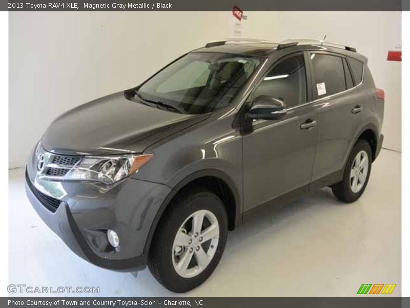 Magnetic Gray Metallic / Black 2013 Toyota RAV4 XLE