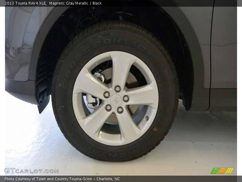 Magnetic Gray Metallic / Black 2013 Toyota RAV4 XLE