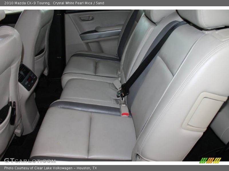 Crystal White Pearl Mica / Sand 2010 Mazda CX-9 Touring