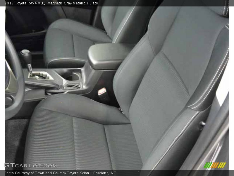 Magnetic Gray Metallic / Black 2013 Toyota RAV4 XLE