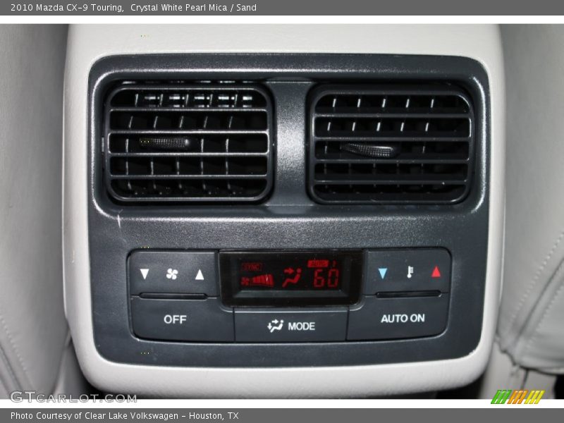 Crystal White Pearl Mica / Sand 2010 Mazda CX-9 Touring