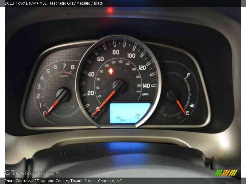 Magnetic Gray Metallic / Black 2013 Toyota RAV4 XLE