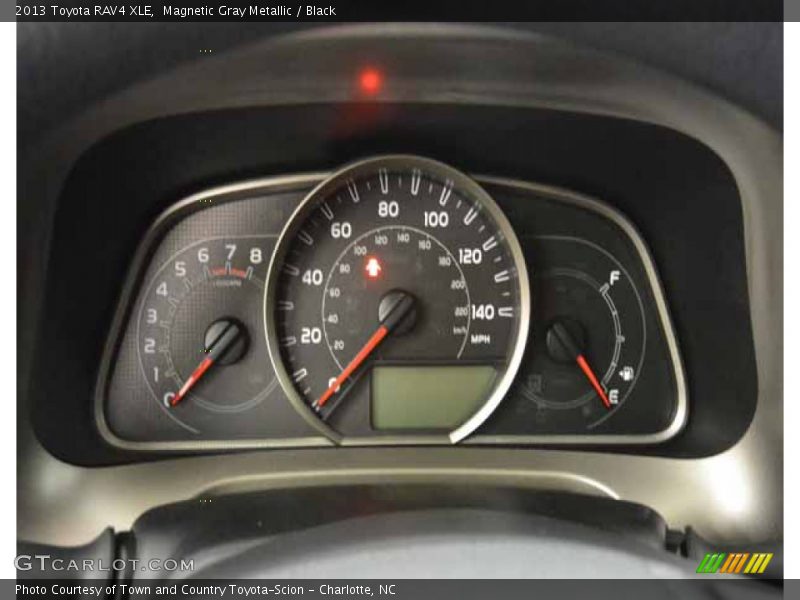 Magnetic Gray Metallic / Black 2013 Toyota RAV4 XLE
