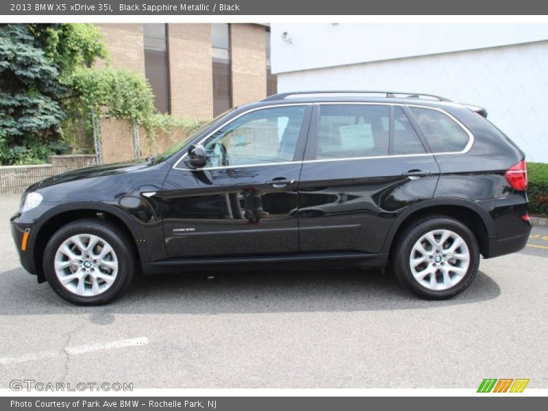 Black Sapphire Metallic / Black 2013 BMW X5 xDrive 35i