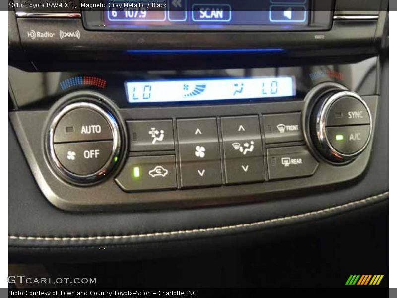 Magnetic Gray Metallic / Black 2013 Toyota RAV4 XLE