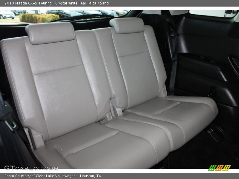 Crystal White Pearl Mica / Sand 2010 Mazda CX-9 Touring