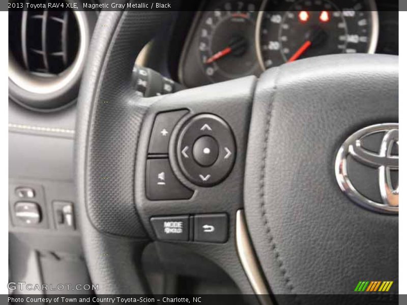 Magnetic Gray Metallic / Black 2013 Toyota RAV4 XLE