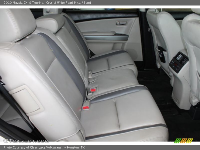 Crystal White Pearl Mica / Sand 2010 Mazda CX-9 Touring