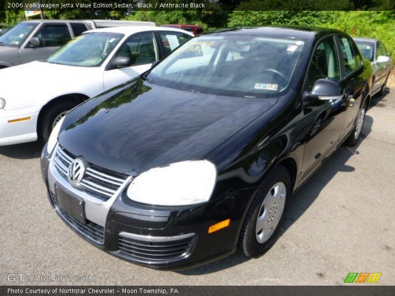 Black / Anthracite Black 2006 Volkswagen Jetta Value Edition Sedan