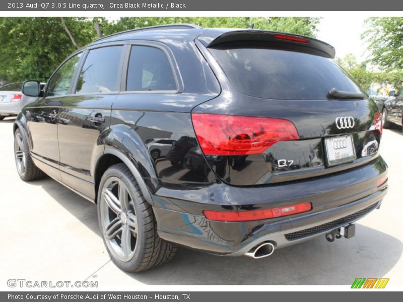 Orca Black Metallic / Black 2013 Audi Q7 3.0 S Line quattro