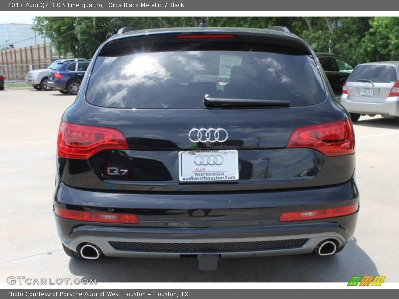 Orca Black Metallic / Black 2013 Audi Q7 3.0 S Line quattro