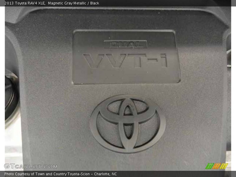 Magnetic Gray Metallic / Black 2013 Toyota RAV4 XLE