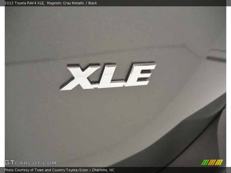 Magnetic Gray Metallic / Black 2013 Toyota RAV4 XLE