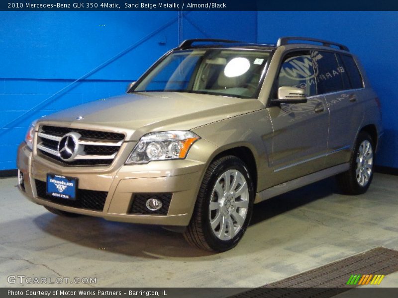 Sand Beige Metallic / Almond/Black 2010 Mercedes-Benz GLK 350 4Matic