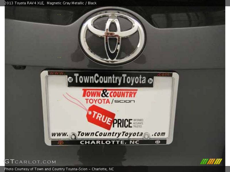 Magnetic Gray Metallic / Black 2013 Toyota RAV4 XLE