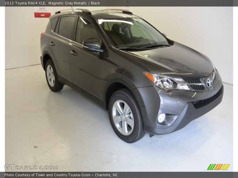 Magnetic Gray Metallic / Black 2013 Toyota RAV4 XLE