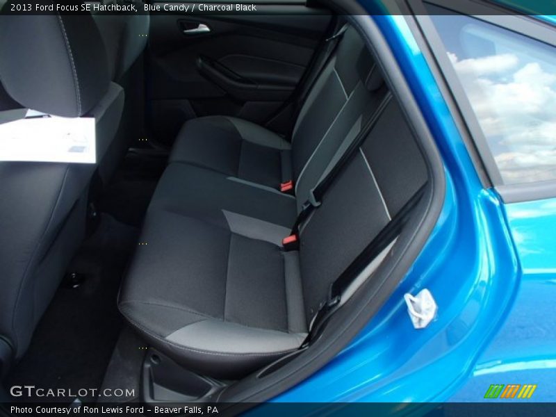 Blue Candy / Charcoal Black 2013 Ford Focus SE Hatchback