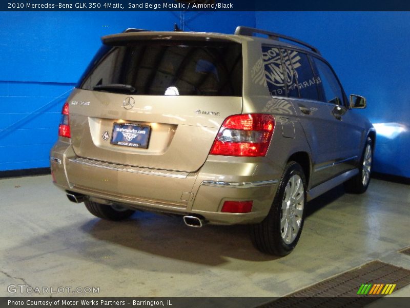 Sand Beige Metallic / Almond/Black 2010 Mercedes-Benz GLK 350 4Matic