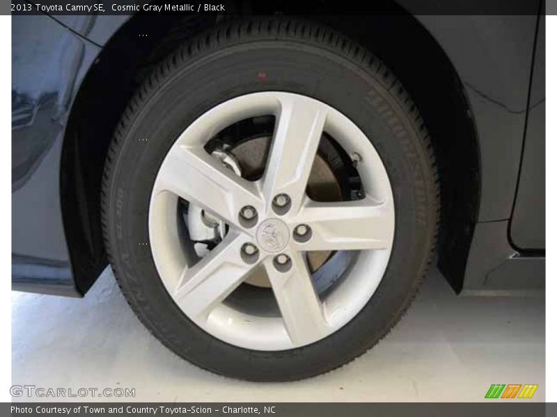 Cosmic Gray Metallic / Black 2013 Toyota Camry SE