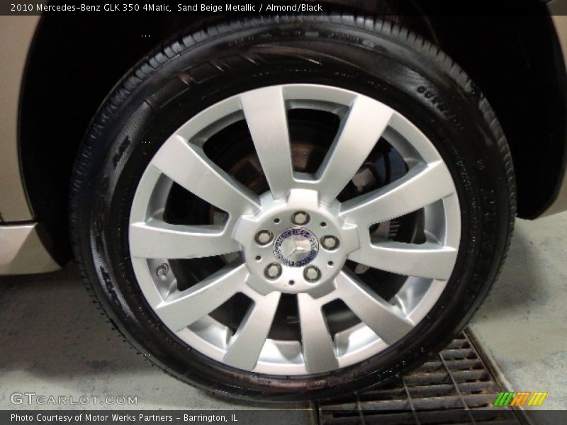 Sand Beige Metallic / Almond/Black 2010 Mercedes-Benz GLK 350 4Matic