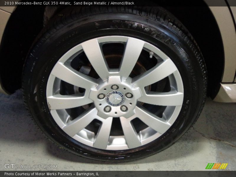 Sand Beige Metallic / Almond/Black 2010 Mercedes-Benz GLK 350 4Matic