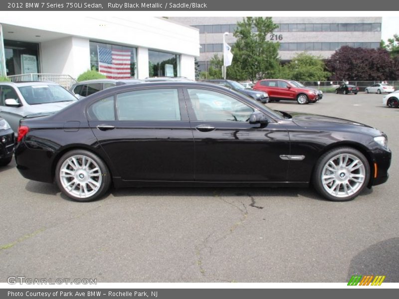  2012 7 Series 750Li Sedan Ruby Black Metallic