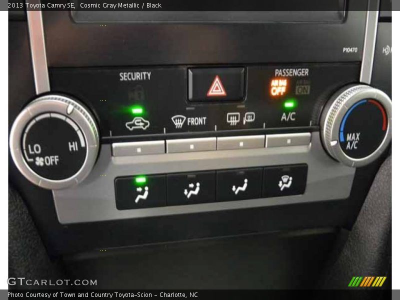 Cosmic Gray Metallic / Black 2013 Toyota Camry SE