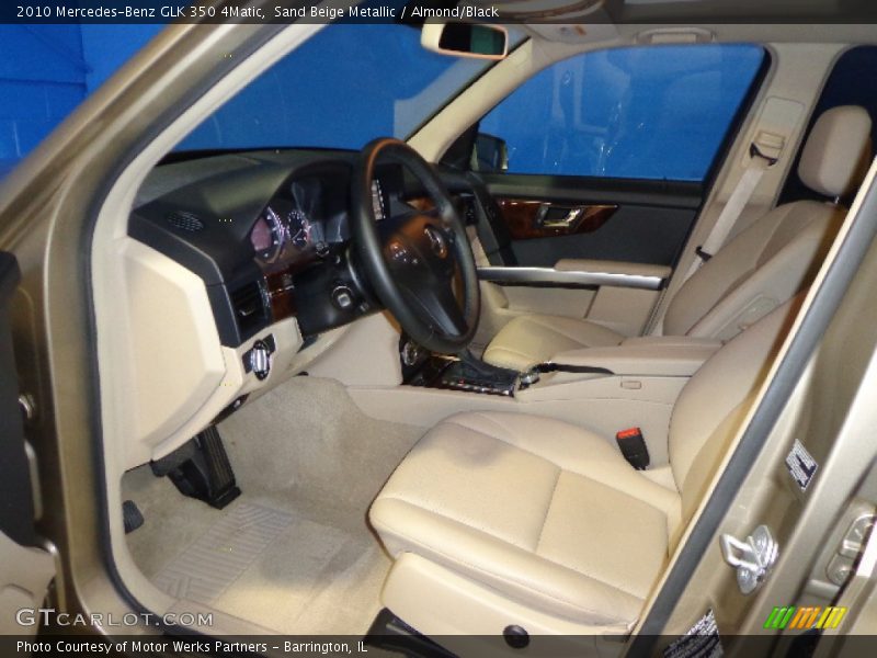 Sand Beige Metallic / Almond/Black 2010 Mercedes-Benz GLK 350 4Matic