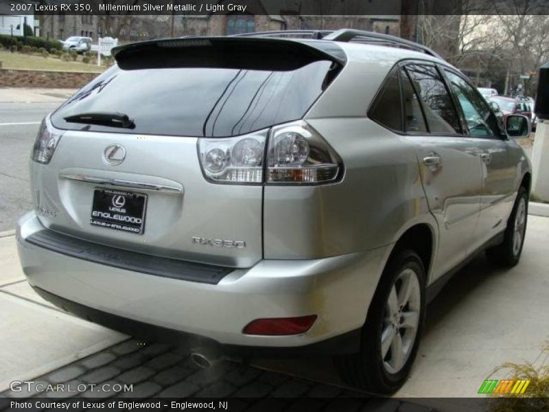 Millennium Silver Metallic / Light Gray 2007 Lexus RX 350