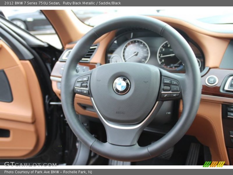  2012 7 Series 750Li Sedan Steering Wheel