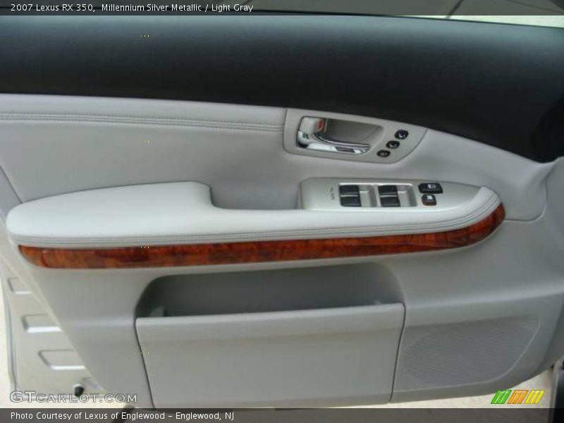 Millennium Silver Metallic / Light Gray 2007 Lexus RX 350