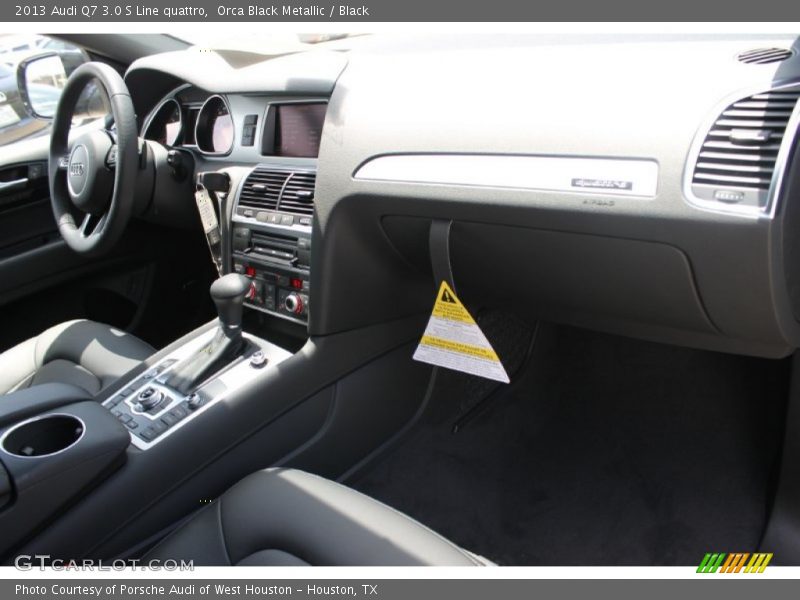 Orca Black Metallic / Black 2013 Audi Q7 3.0 S Line quattro
