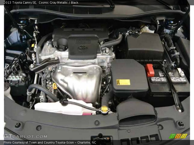 Cosmic Gray Metallic / Black 2013 Toyota Camry SE