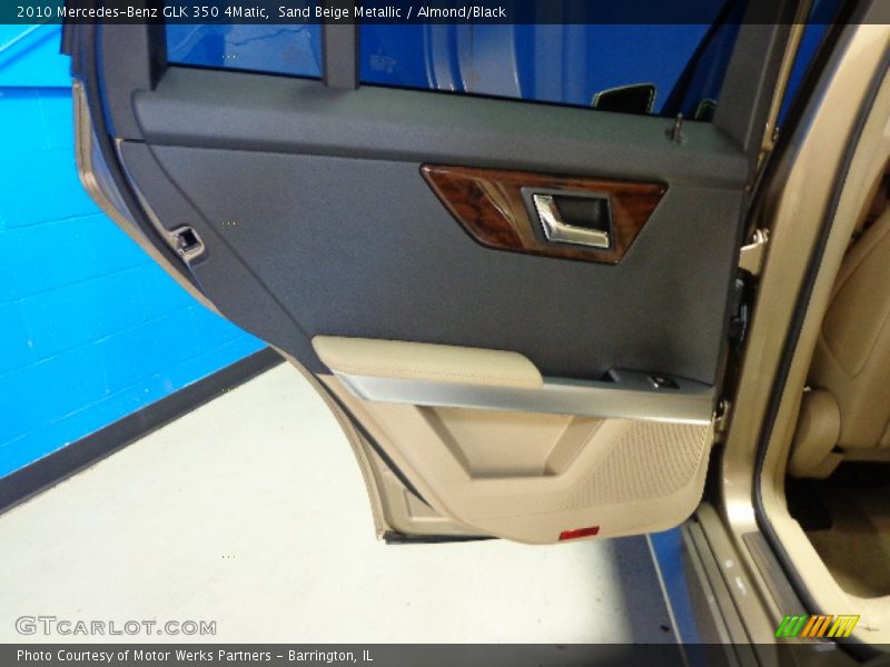 Sand Beige Metallic / Almond/Black 2010 Mercedes-Benz GLK 350 4Matic