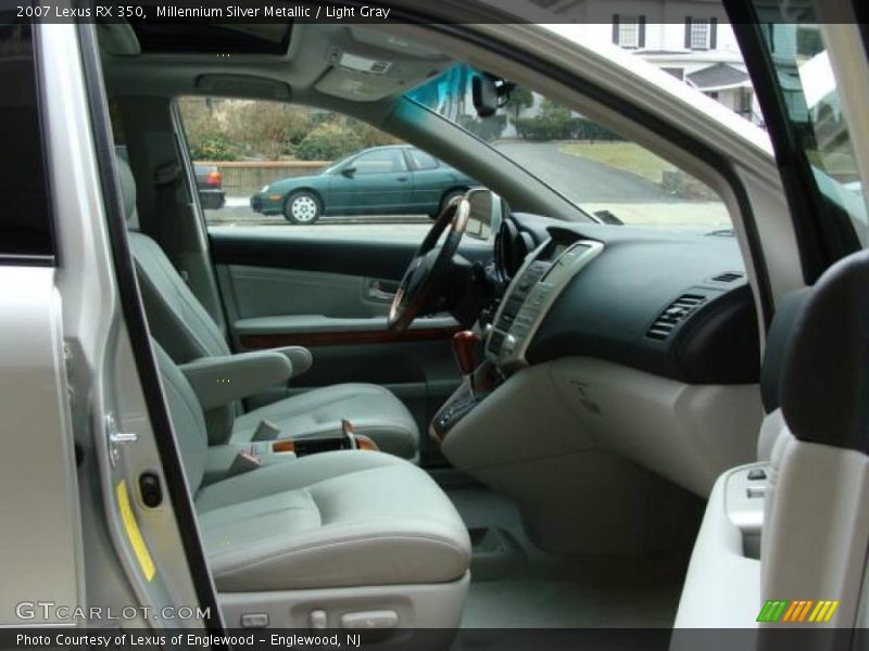 Millennium Silver Metallic / Light Gray 2007 Lexus RX 350