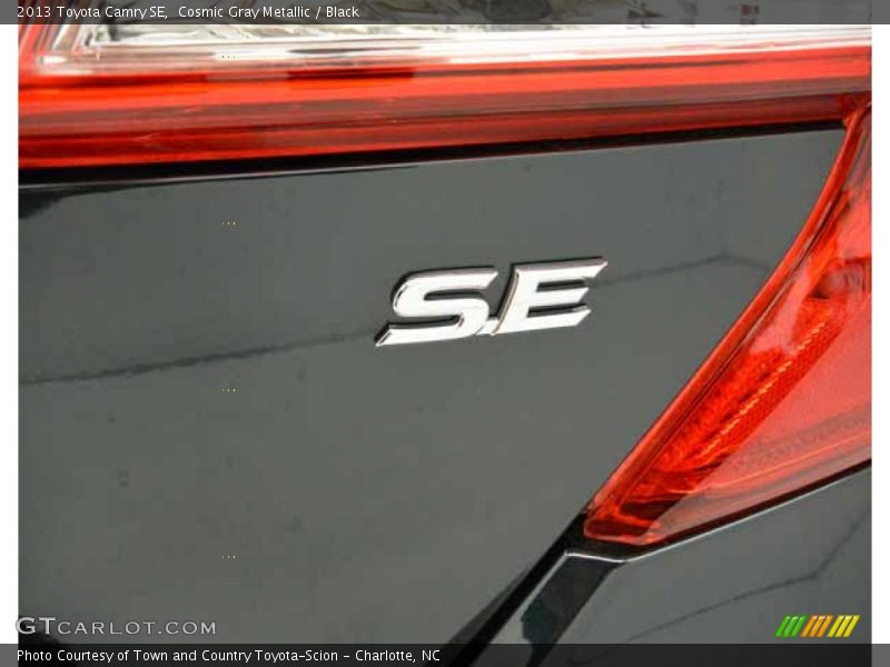 Cosmic Gray Metallic / Black 2013 Toyota Camry SE