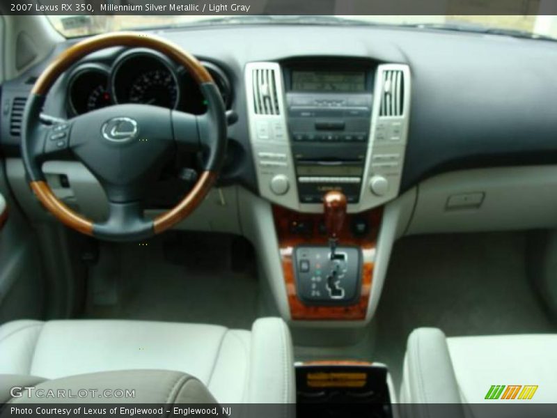 Millennium Silver Metallic / Light Gray 2007 Lexus RX 350