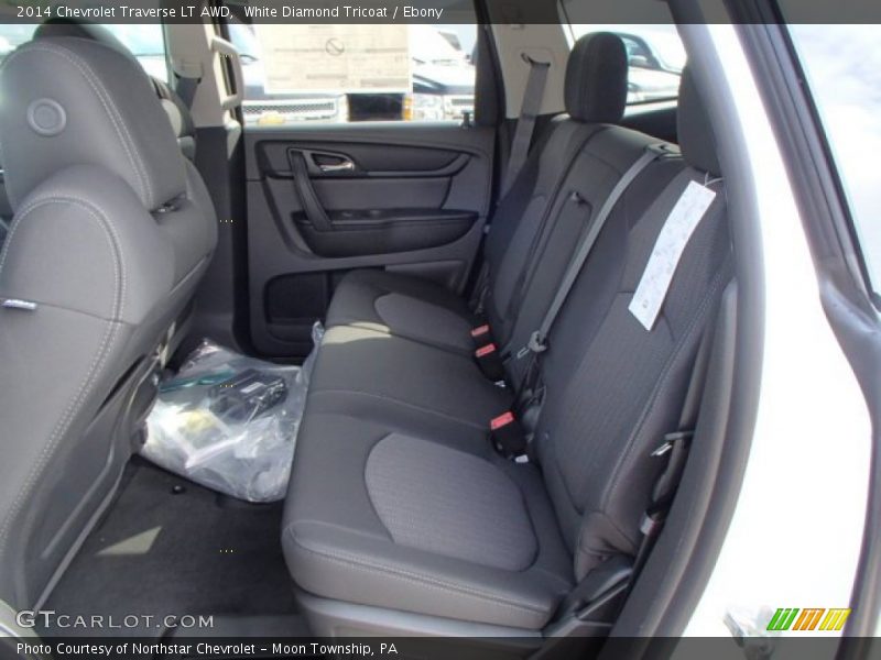 Rear Seat of 2014 Traverse LT AWD