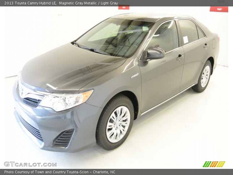 Magnetic Gray Metallic / Light Gray 2013 Toyota Camry Hybrid LE
