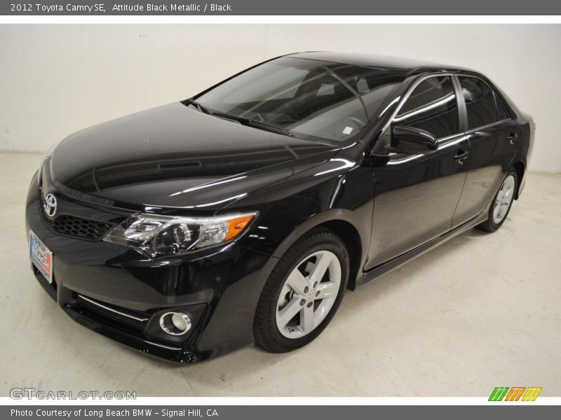 Attitude Black Metallic / Black 2012 Toyota Camry SE