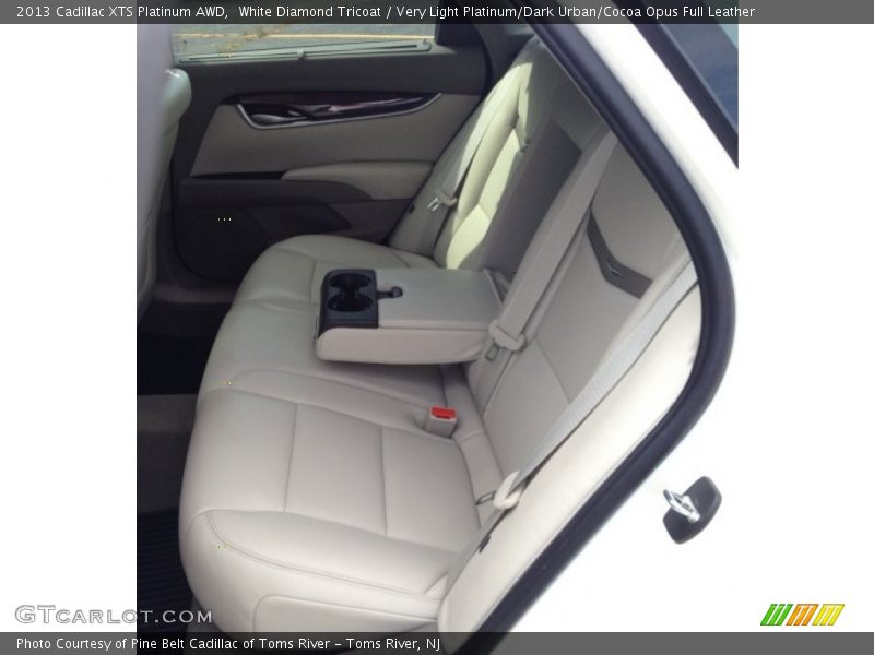 White Diamond Tricoat / Very Light Platinum/Dark Urban/Cocoa Opus Full Leather 2013 Cadillac XTS Platinum AWD