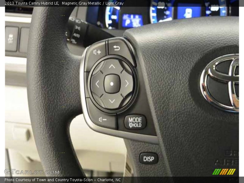 Magnetic Gray Metallic / Light Gray 2013 Toyota Camry Hybrid LE