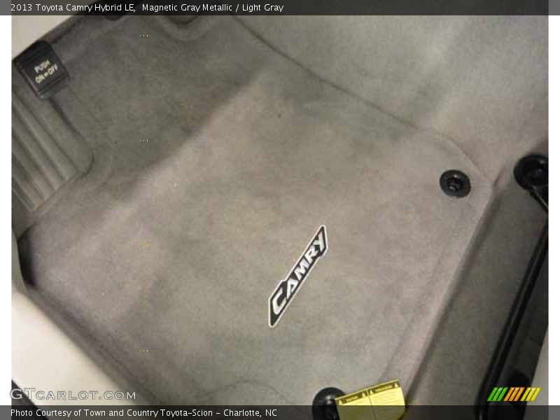 Magnetic Gray Metallic / Light Gray 2013 Toyota Camry Hybrid LE