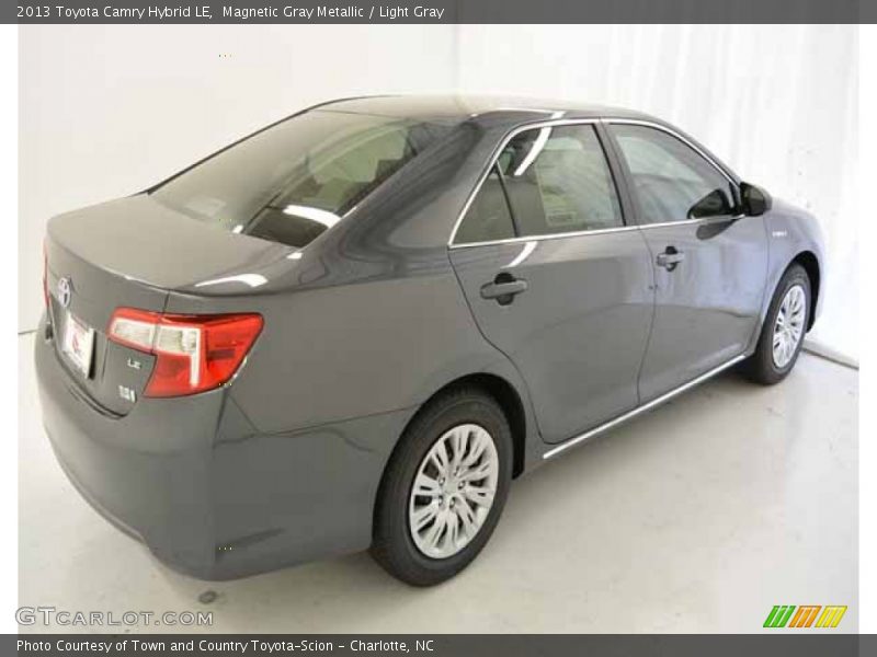 Magnetic Gray Metallic / Light Gray 2013 Toyota Camry Hybrid LE