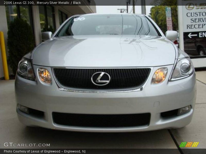 Mercury Silver Metallic / Black 2006 Lexus GS 300