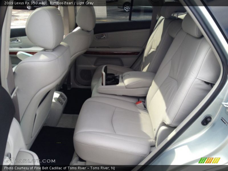 Bamboo Pearl / Light Gray 2009 Lexus RX 350 AWD